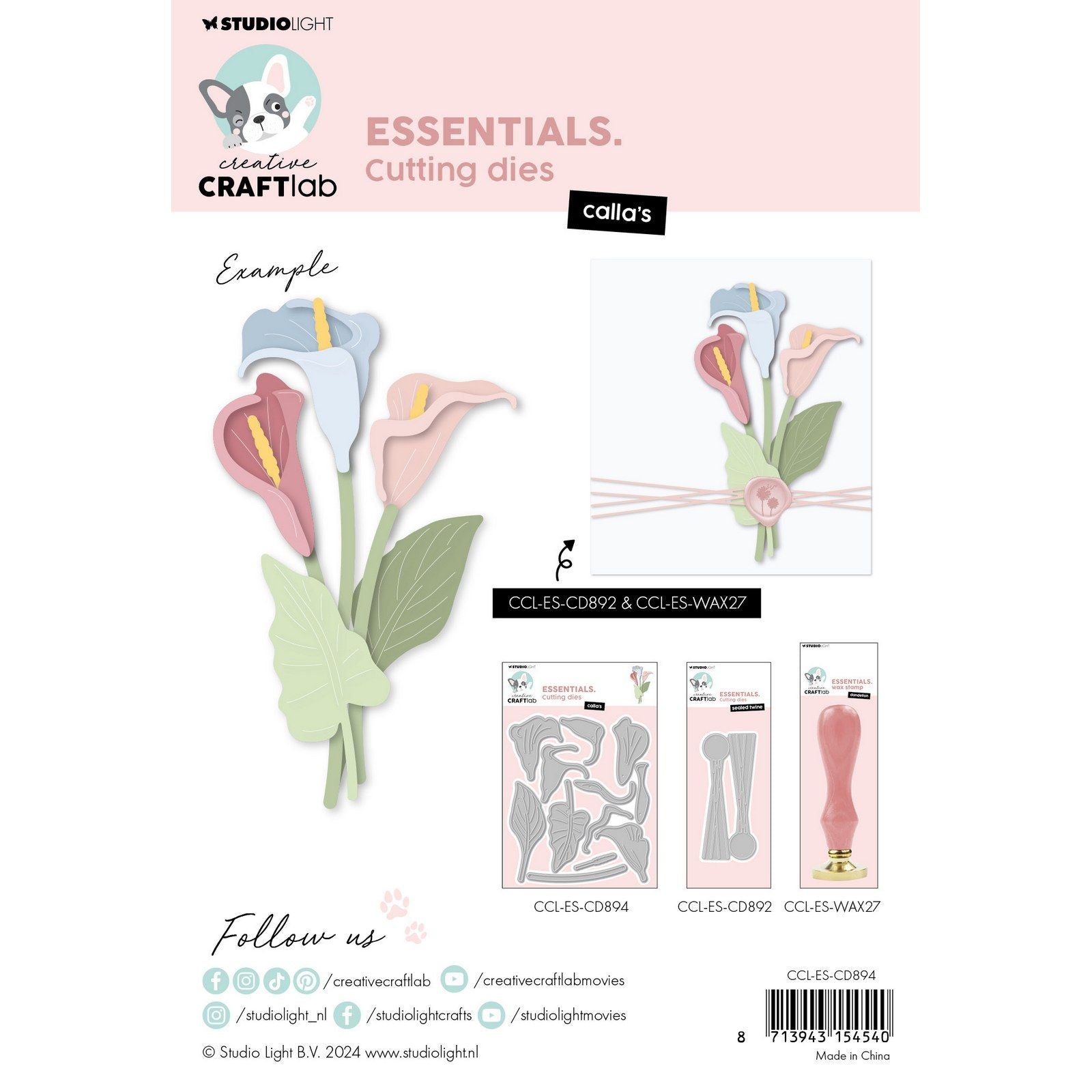 Creative craftlab • essentiels pour couper ces lys calla