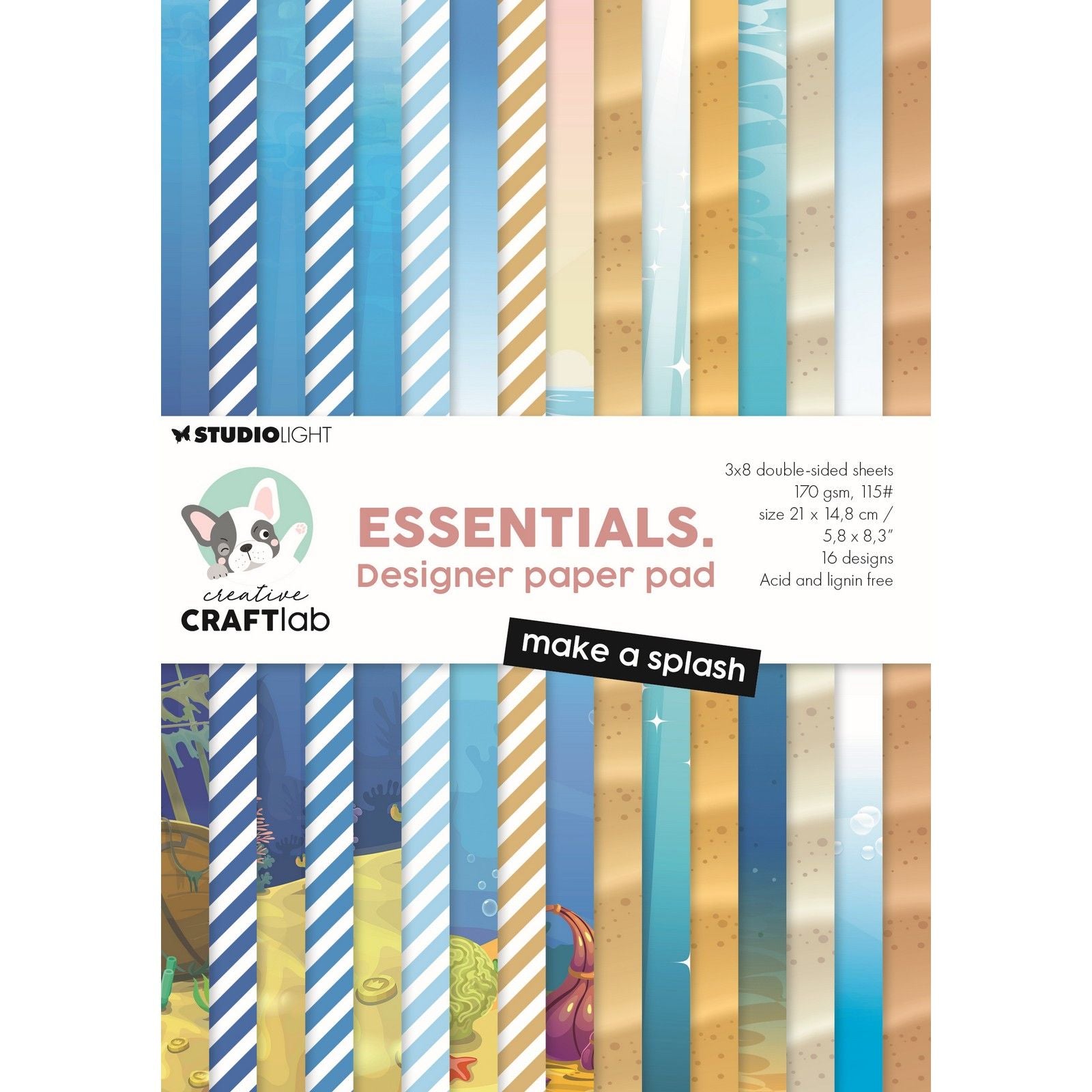 Creative Craftlab • Le bloc de papier design Essentials fait sensation