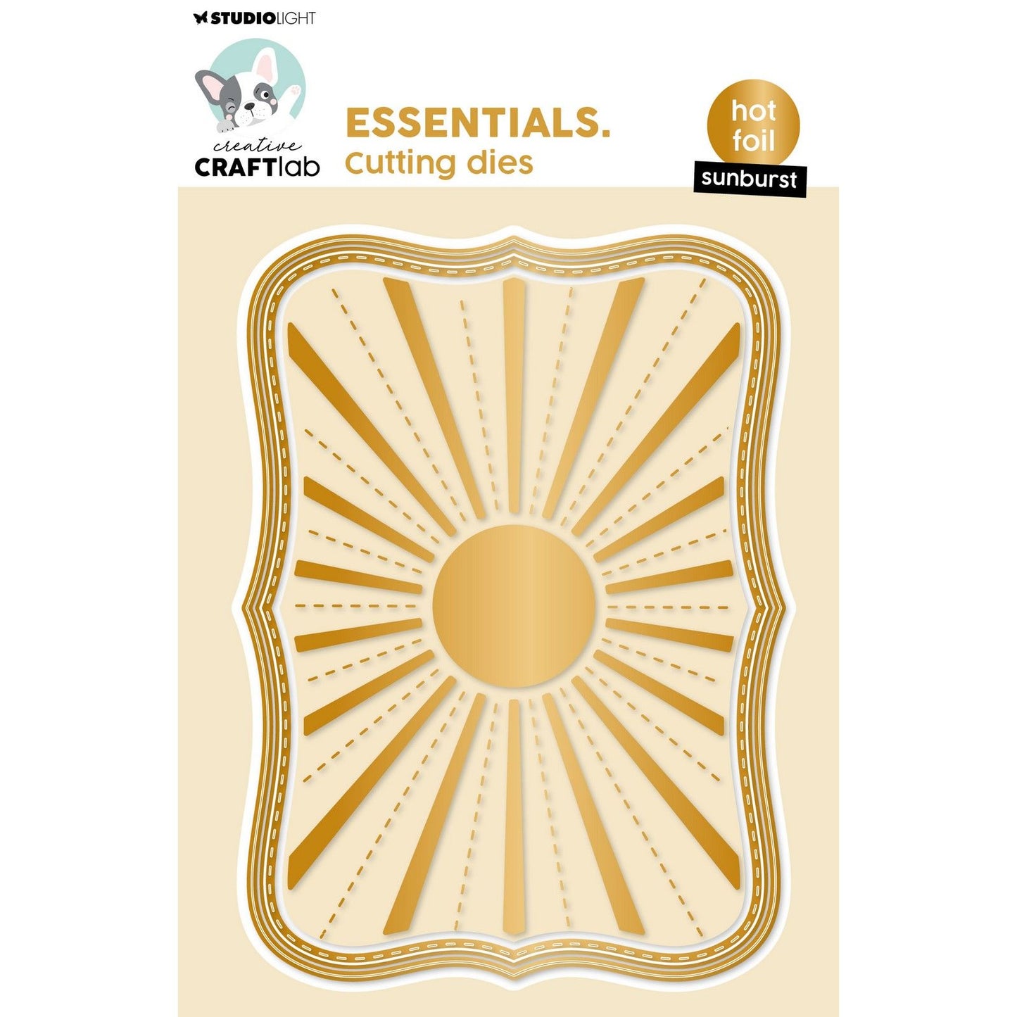 Creative Craftlab • Matrice de découpe à chaud Essentials Sunburst