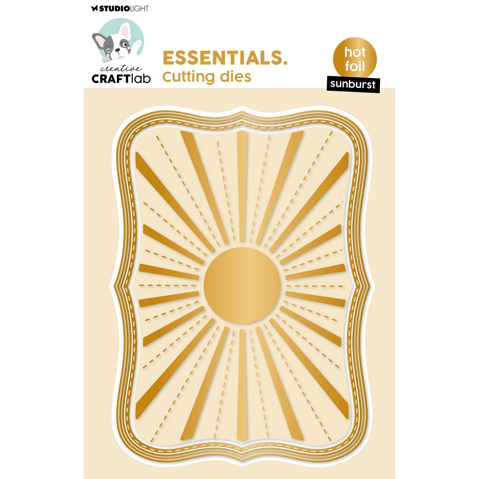 Creative Craftlab • Matrice de découpe à chaud Essentials Sunburst