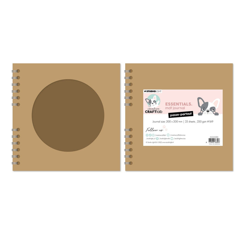Creative craftlab • passe-partout pour journal mdf essentiel