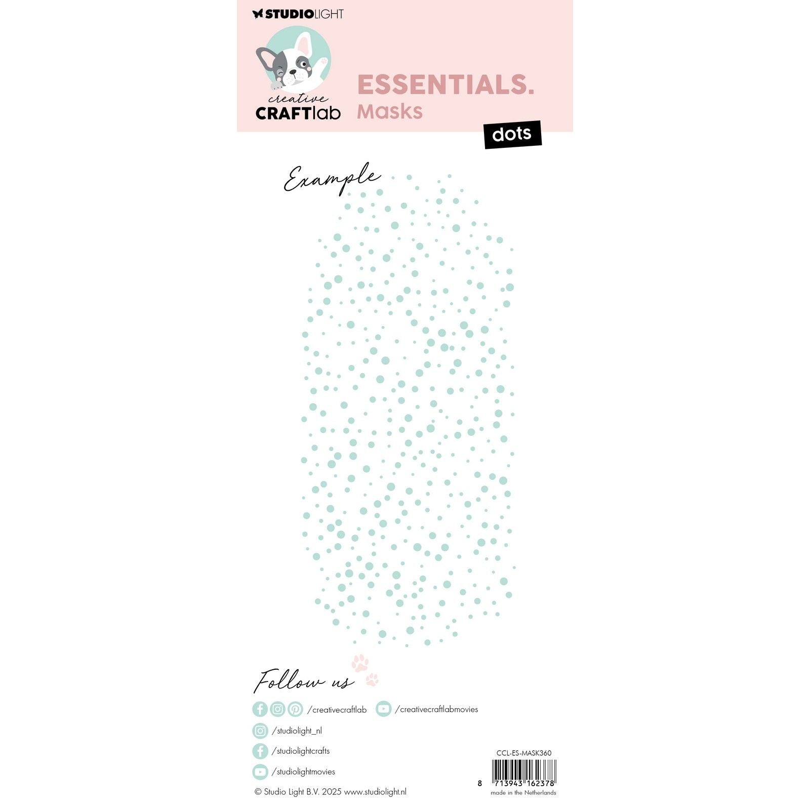 Creative craftlab • points de pochoir de masque essentiels