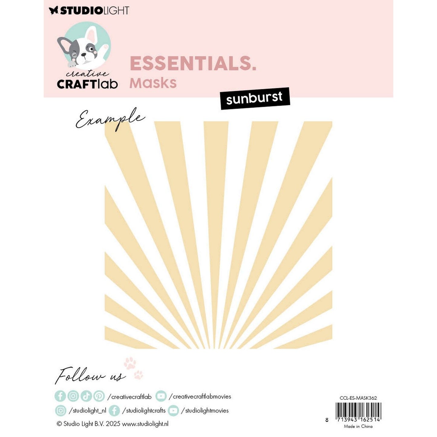 Creative craftlab • masques essentiels sunburst