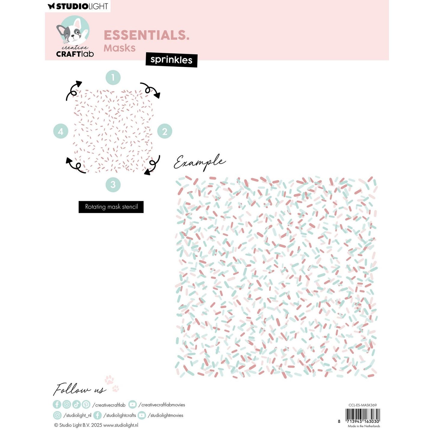 Creative craftlab • pochoirs pour masque essentiels