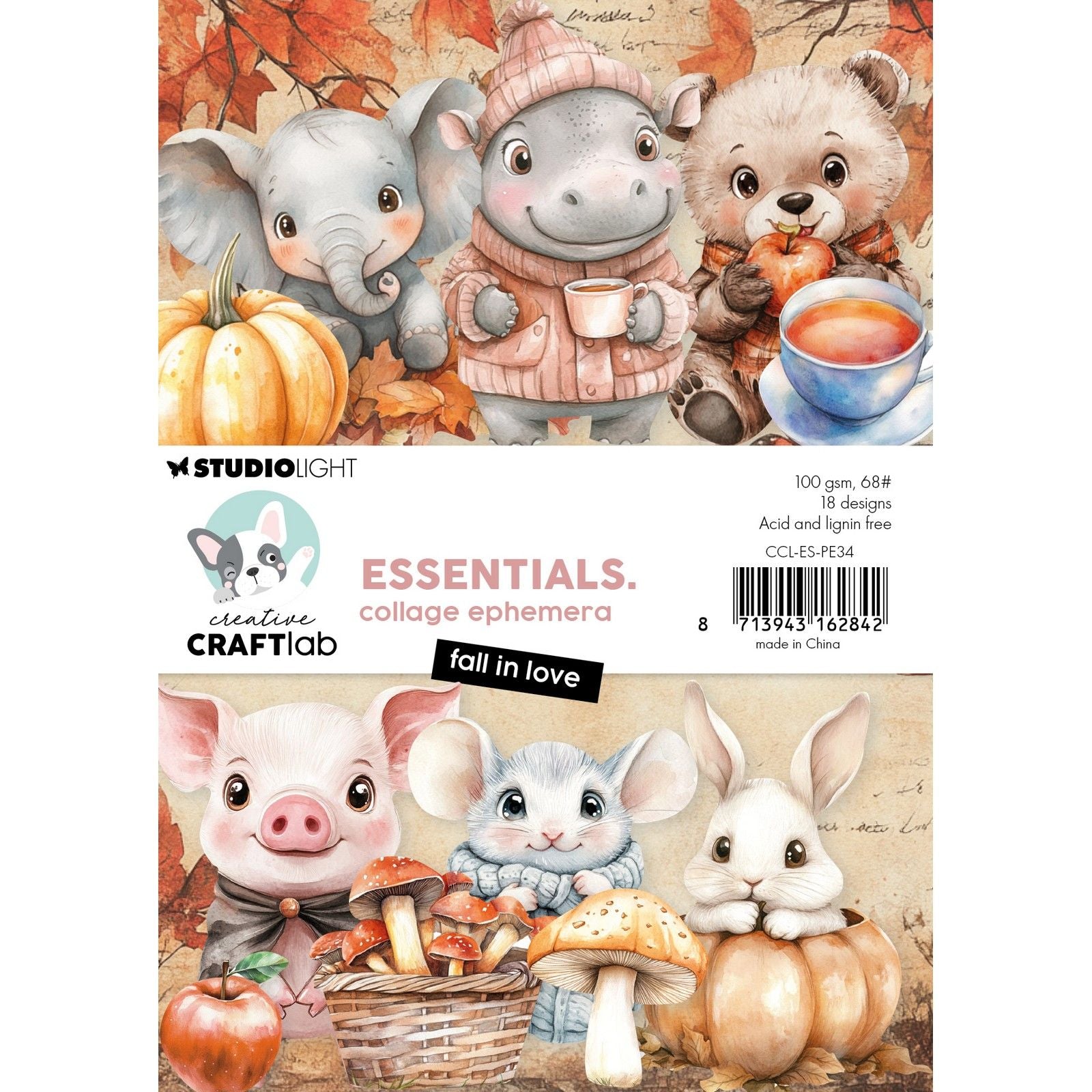 Creative craftlab • essentiels collage éphémères tomber amoureux