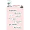 Creative Craftlab • Essentials Clear Stamp Nl Textes