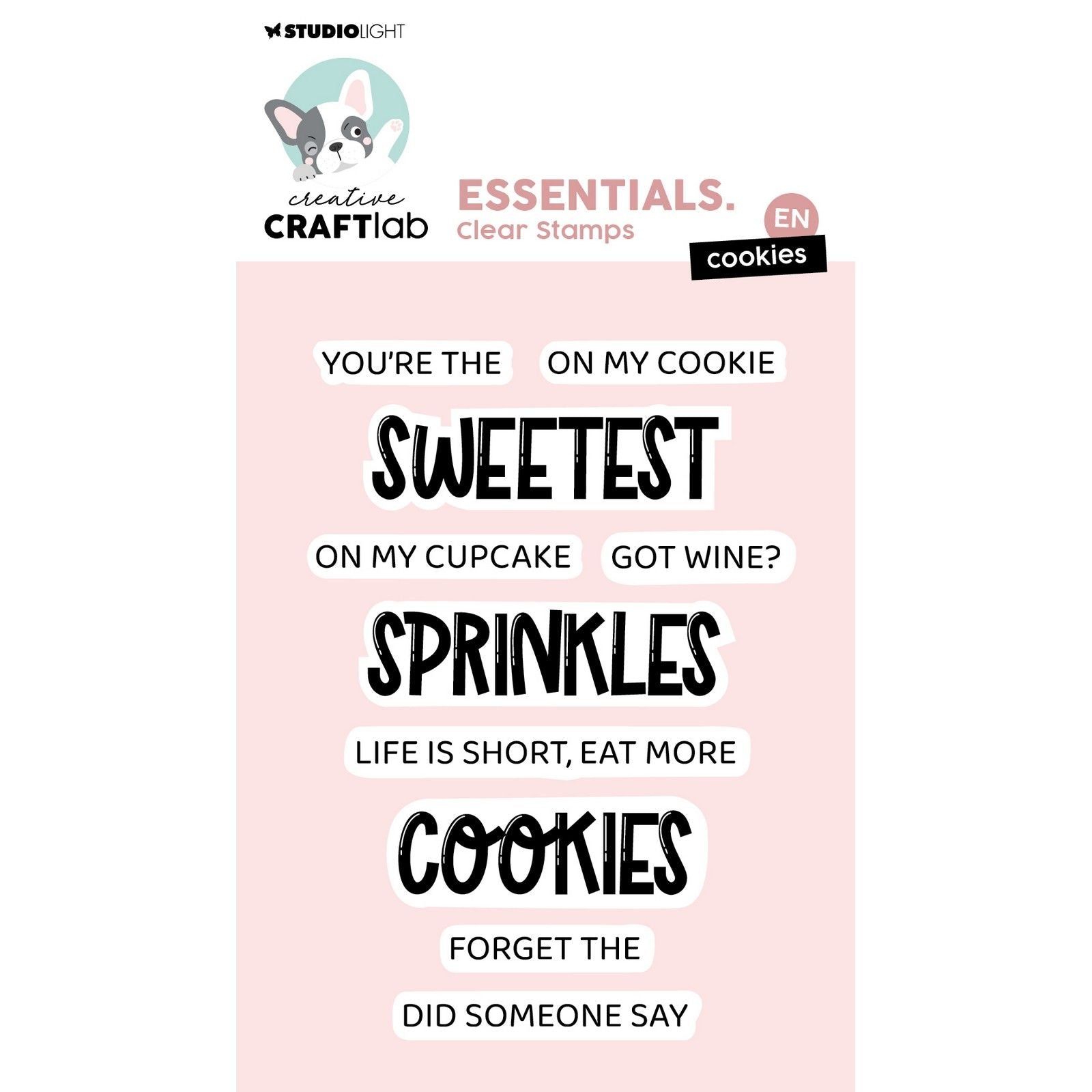 Creative Craftlab • Biscuits à tampon transparent essentiels
