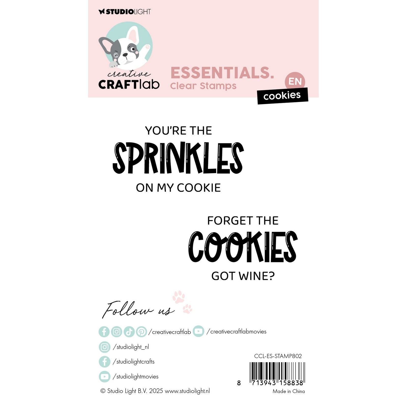 Creative Craftlab • Biscuits à tampon transparent essentiels