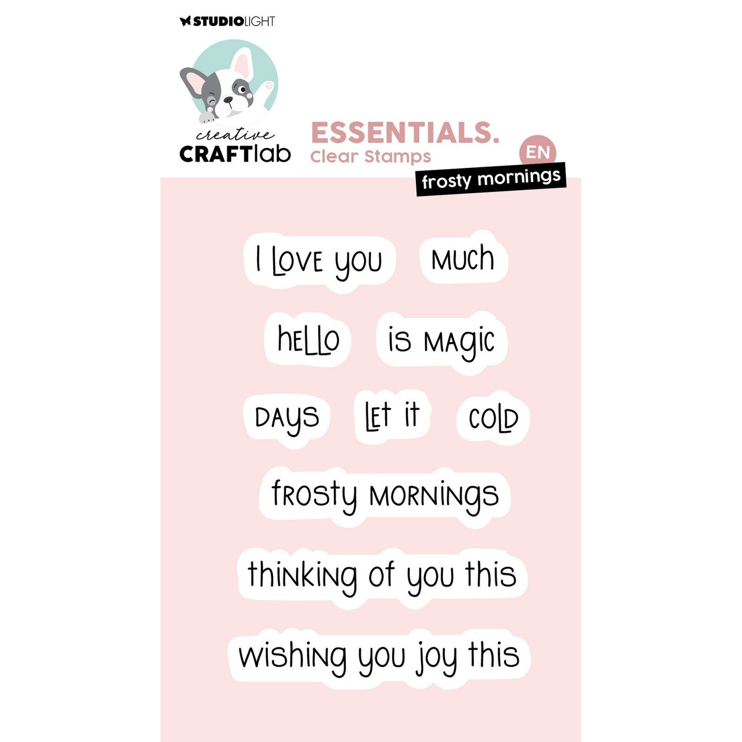 Creative Craftlab • Essentiels tampon transparent matins glacials