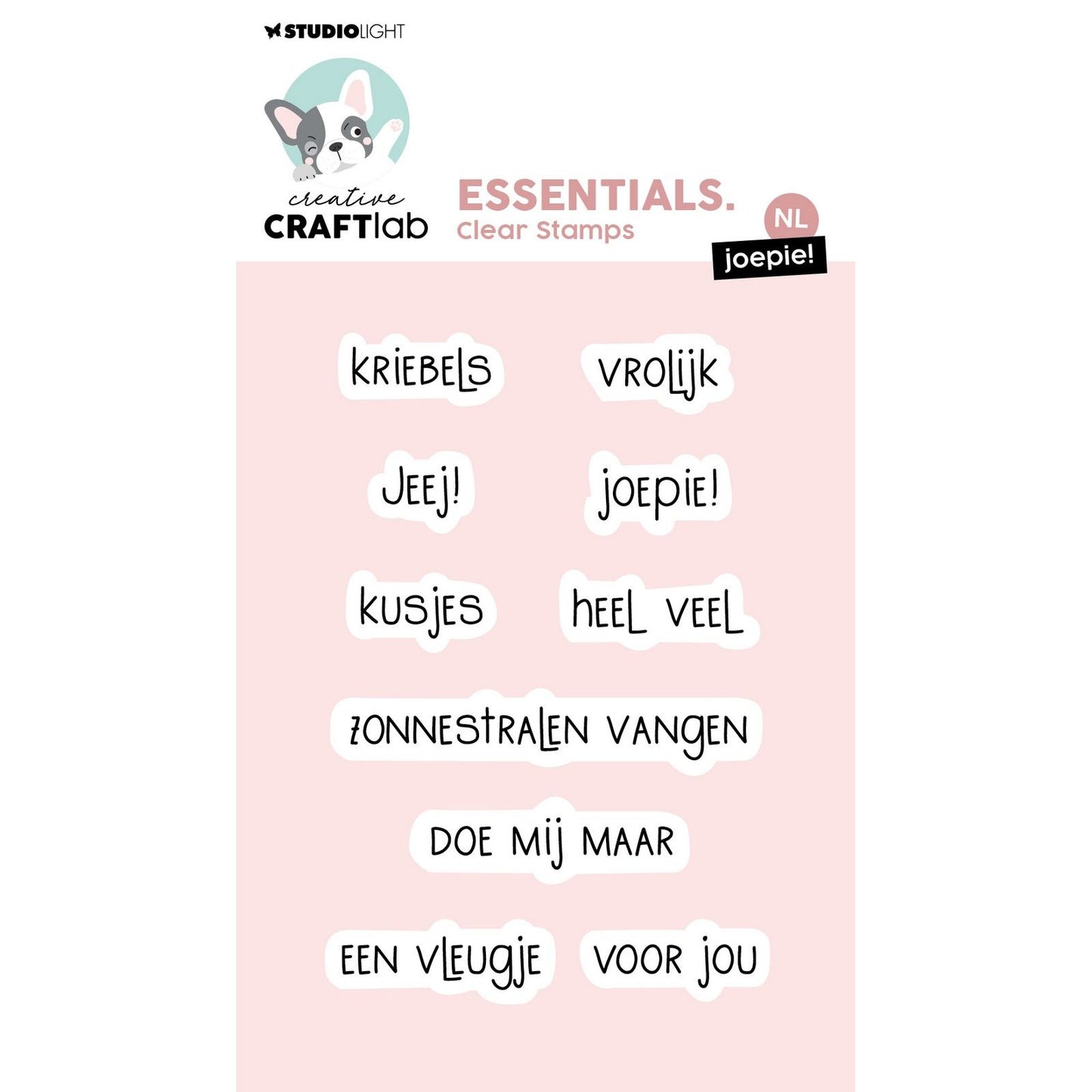 Creative craftlab • tampon transparent essentiel en yay