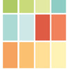 Studio Light Creative Craftlab • Essentials Bloc de papier unicolor brillant