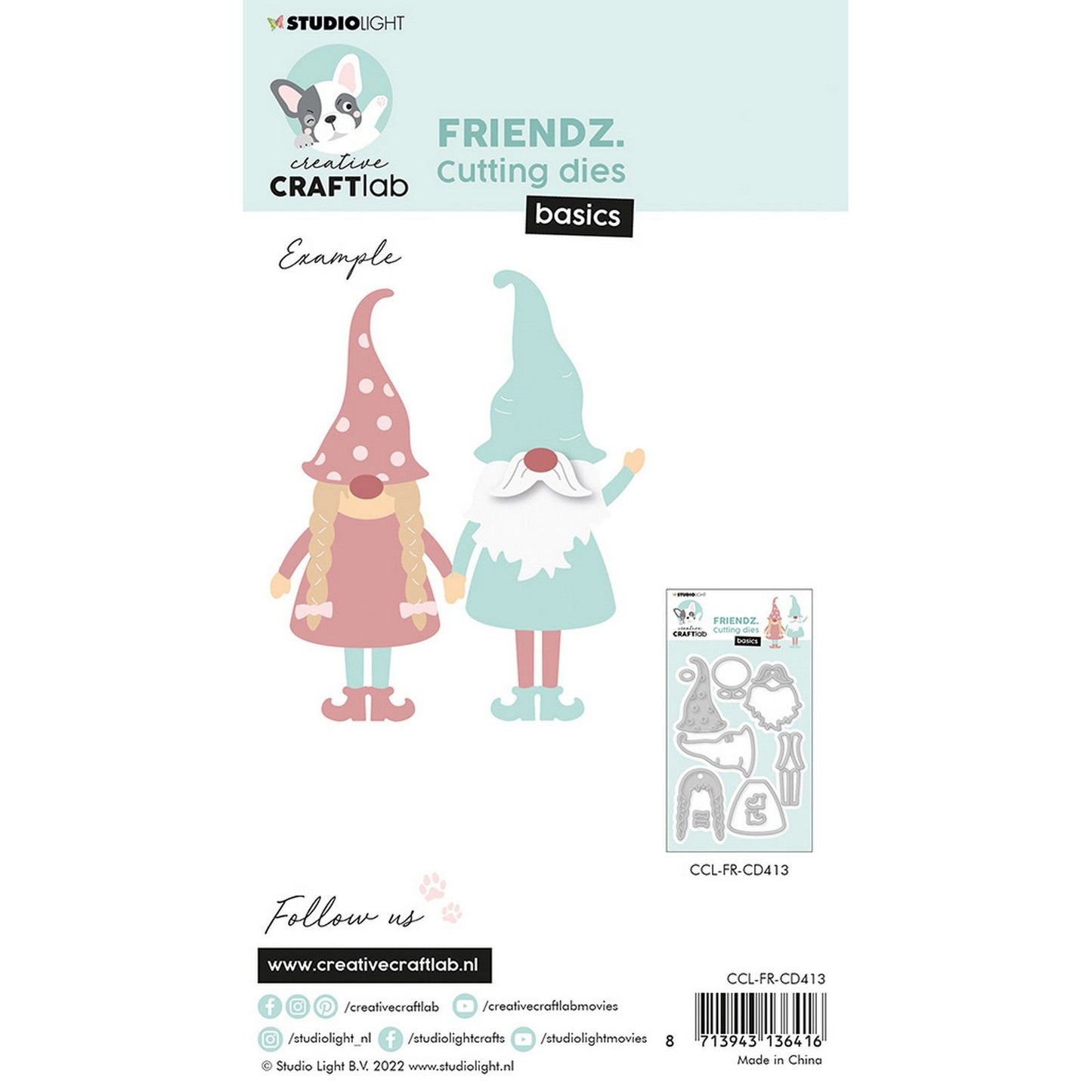 Creative Craftlab • Friendsz coupant ce gnome
