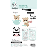 Creative craftlab • friendlyz gabarit de découpe accessoires thé - afbeelding 2