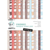 Creative craftlab • bloc de papier design friendlyz grain de bois