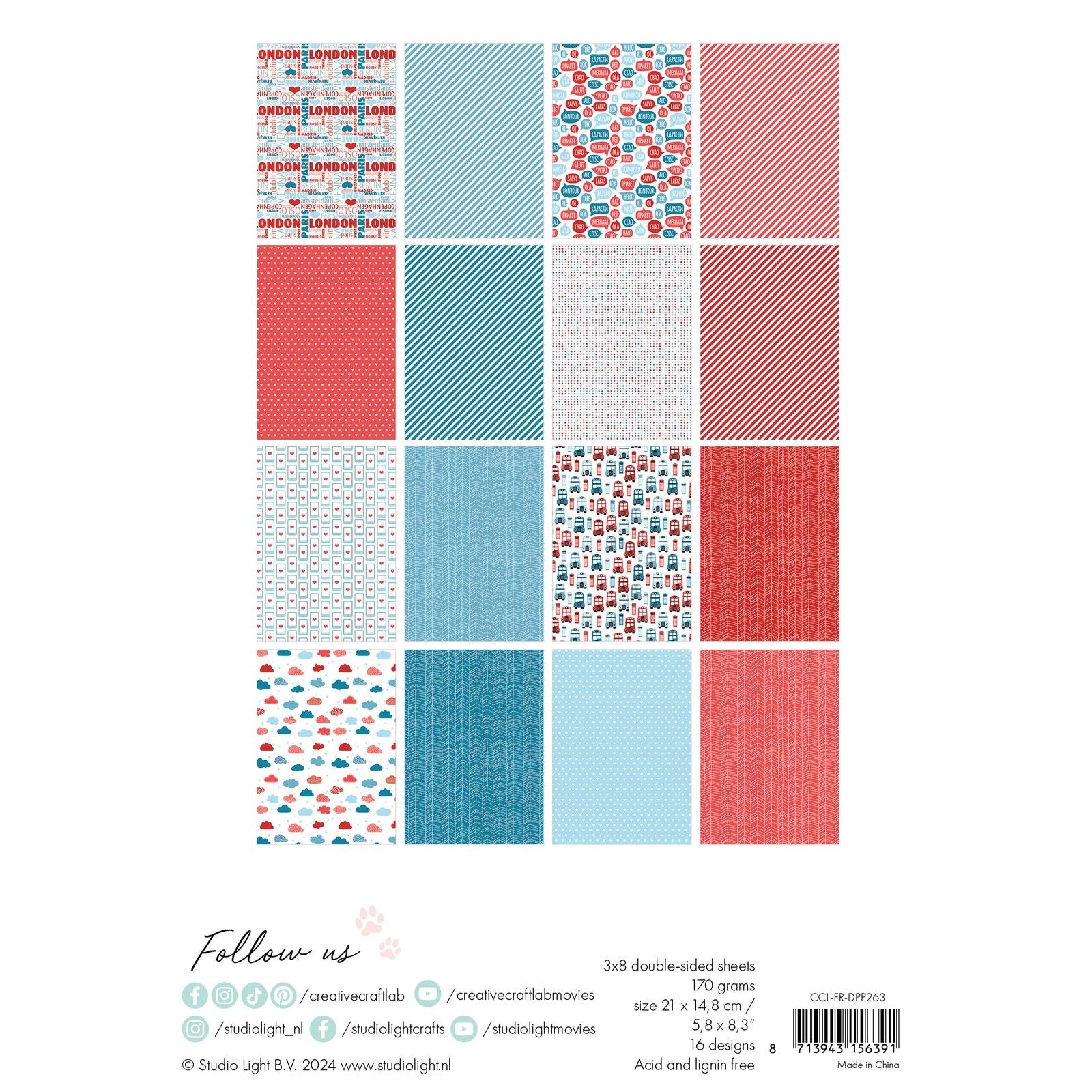 Creative craftlab laboratoire d'artisanat créatif • bloc de papier design friendlyz connectons-nous