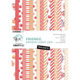 Creative Craftlab • Bloc de papier design Friendsz Tea Party - afbeelding 1