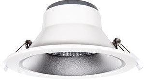 Downlighter led Cct réflecteur blanc 10w tri-blanc dimmable - led2500