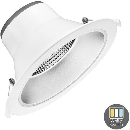 Downlight led Cct réflecteur blanc 15w tri-blanc dimmable - led2509
