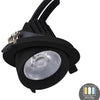 Downlighter LED Cct noir 30w modèle banane 45gr. tri blanc - led2385