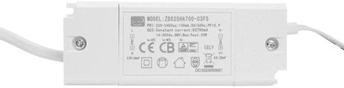 Downlight led Cct réflecteur noir 20w tri-blanc dimmable - led2522