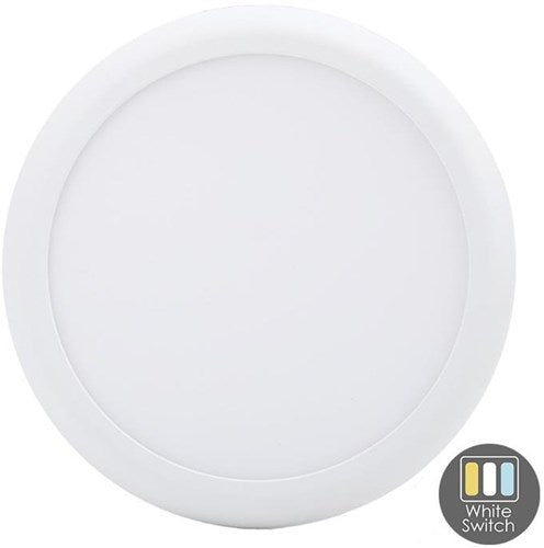 Downlighter panneau led Cct blanc 18-25w tri-blanc ip44 - led2542