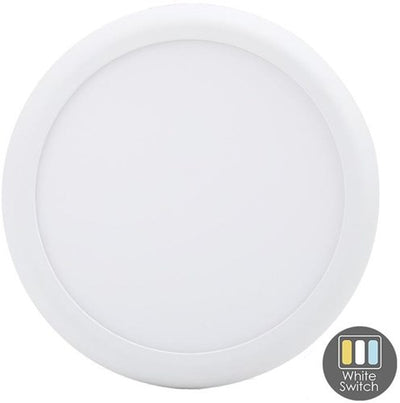 Downlighter panneau led Cct blanc 18-25w tri-blanc ip44 - led2542