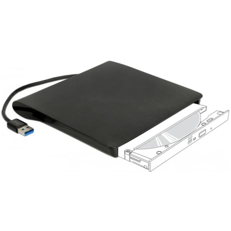Dellock Logement externe pour 5,25 Sata-Schij ultra slim