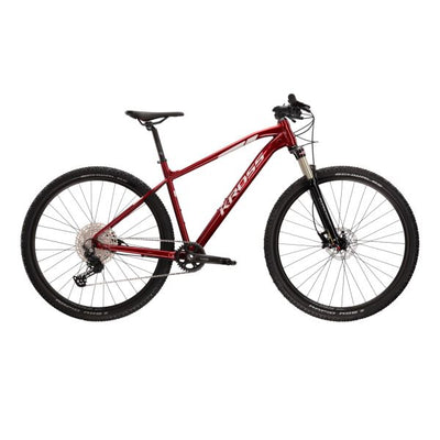 Kross VTT niveau 6.0 vtt - 29 pouces - cadre m (17 pouces) - argent rubis brillant