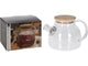 Excellente arme à ménage théière 800 ml de théières filtrantes en verre