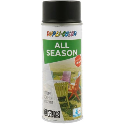 Peinture en aérosol Dupli-color RAL-9005 - 400 ml toutes saisons noir de jais, mat