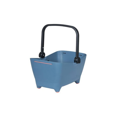 Basil Buddy KF - panier à vélo pour chien - avant - denim délavé