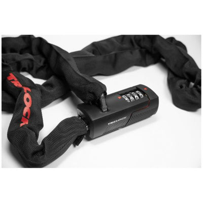 Trelock chaîne antivol bc 480 code 110 cm - noir
