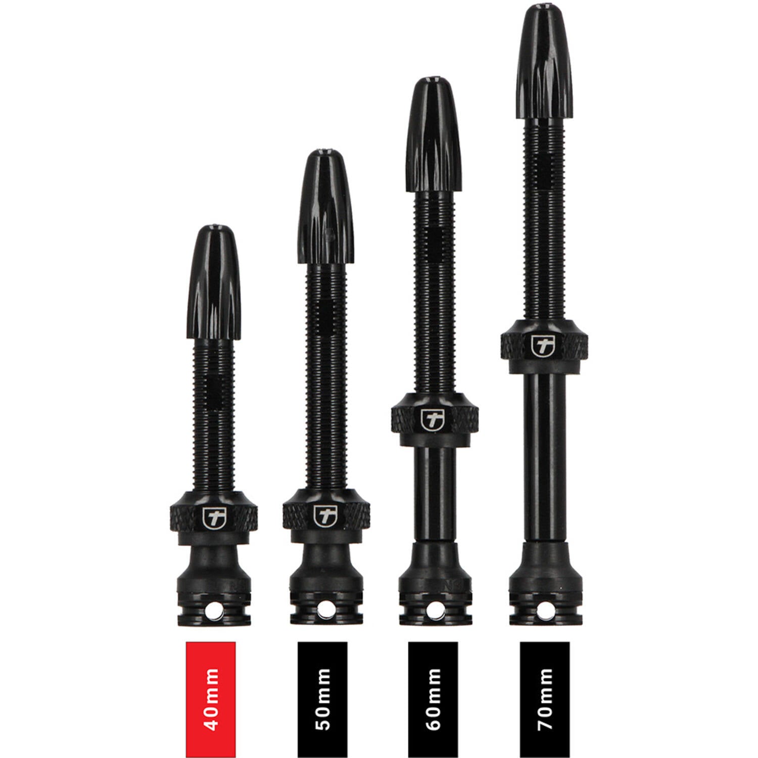 Trivio - valve tubeless noire fvt