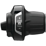 Shimano Turner (à droite) Tournois à 6 vitesses SL-RV400-Black Silver - afbeelding 1