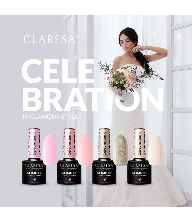 Claresa Claresa UV a mené Gellak 5ml Celebration 3