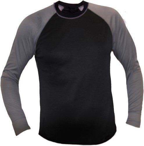 Cerva crv don chemise thermique 03090025 | couleur noir gris clair | taille xxl - 00.200.190.05
