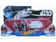 Star Wars Hot Wheels Tie Fighter + Millennium Spaceship