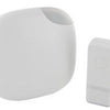 Chacon kit sonnette sans fil 100m design blanc + flash - 8415021