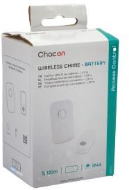 Kit sonnette sans fil Chacon 120m blanc - 8415025
