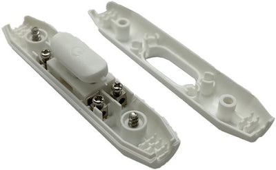 Chacon interrupteur à cordon rond design blanc 2a - 7401100