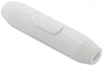 Chacon interrupteur à cordon rond design blanc 2a - 7401100