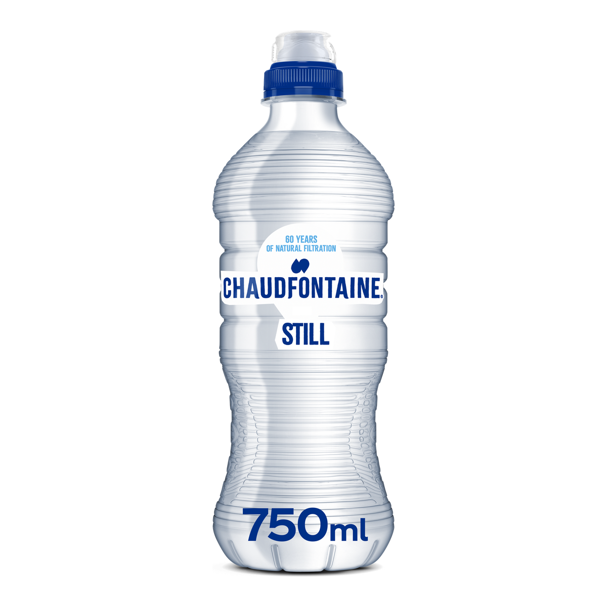 Casquette sport Chaudfontaine encore bleue (12x 75cl)