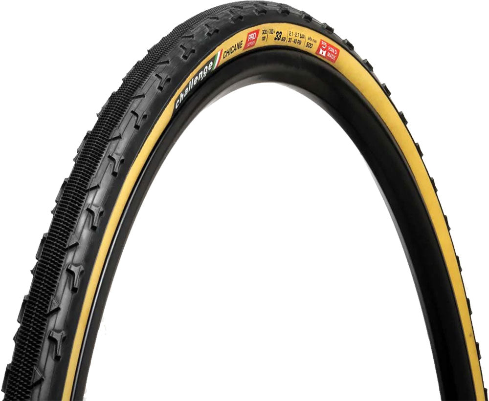 Challenge Chicane Pro Ot 700x33C Black Brown