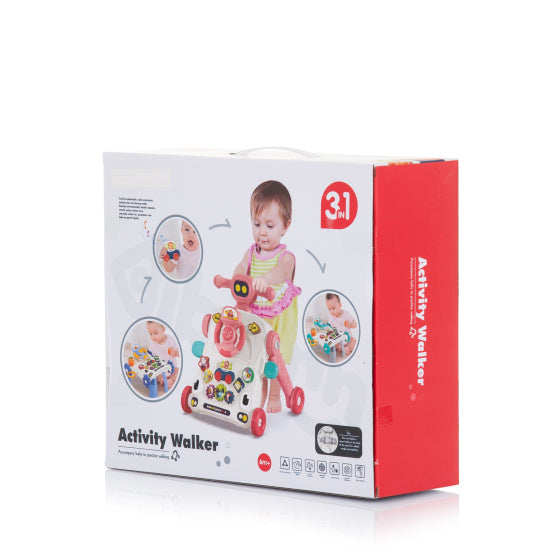 Chipolino Car 3-en-1 Walker avec jouet music gris