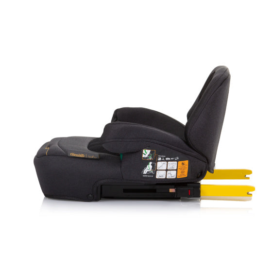 Chipolino Safy Size-Size I-size 125-150 cm isofix obsidian noir