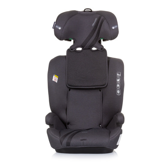 Siège d'auto Icône Chipolino I-Size 76 -150 cm Groupe 1, 2 et 3 anthracite de granit