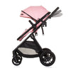 Chipolino harmonie pliable 3-en-1 Pram avec sac à couches rose