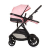 Chipolino harmonie pliable 3-en-1 Pram avec sac à couches rose