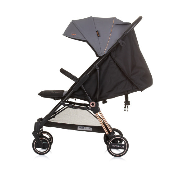 Chipolino sur le gris de granit buggy pliable automatiquement pliable