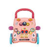 Chipolino drôle animaux promeneur avec jouer voiture musique rose